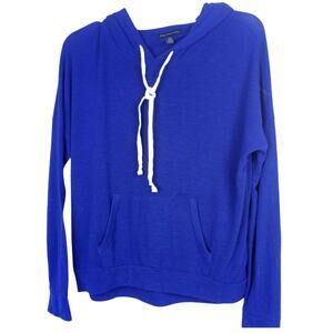 AEO Woman's Lightweight Oversized  Hooded Sweater S Backtoschool Preppy Retro